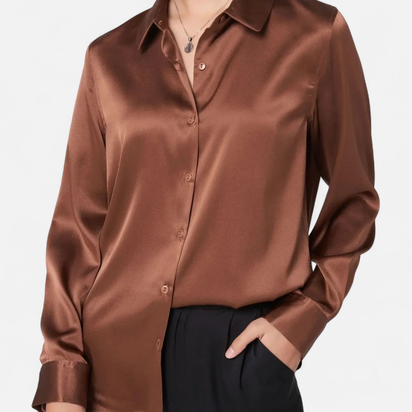 Maison Avenoire | Blouse Femme Soie Naturelle Élégance Intemporelle