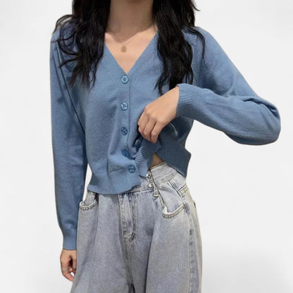 Maison Avenoire | Cardigan Femme Maille Col V Intemporel