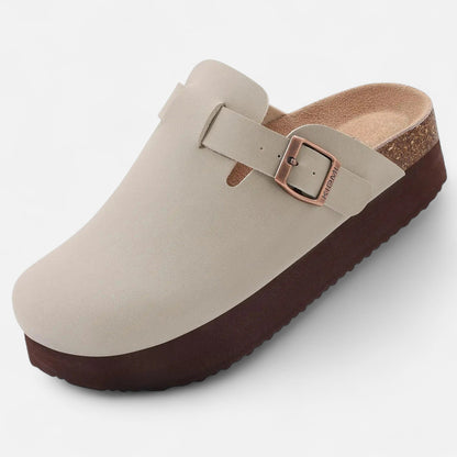 Maison Avenoire | Mules Femme Daim Semelle Liège Classiques