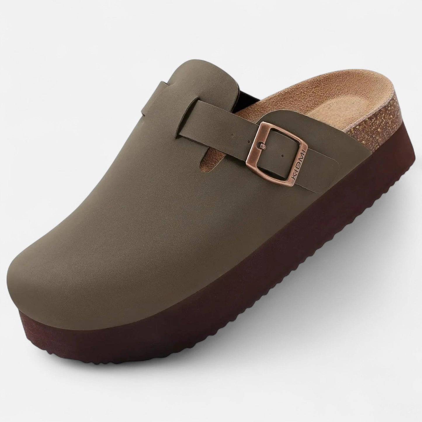 Maison Avenoire | Mules Femme Daim Semelle Liège Classiques