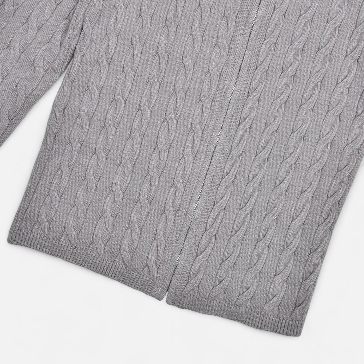 Maison Avenoire | Cardigan Femme Col Roulé Zippé Élégant