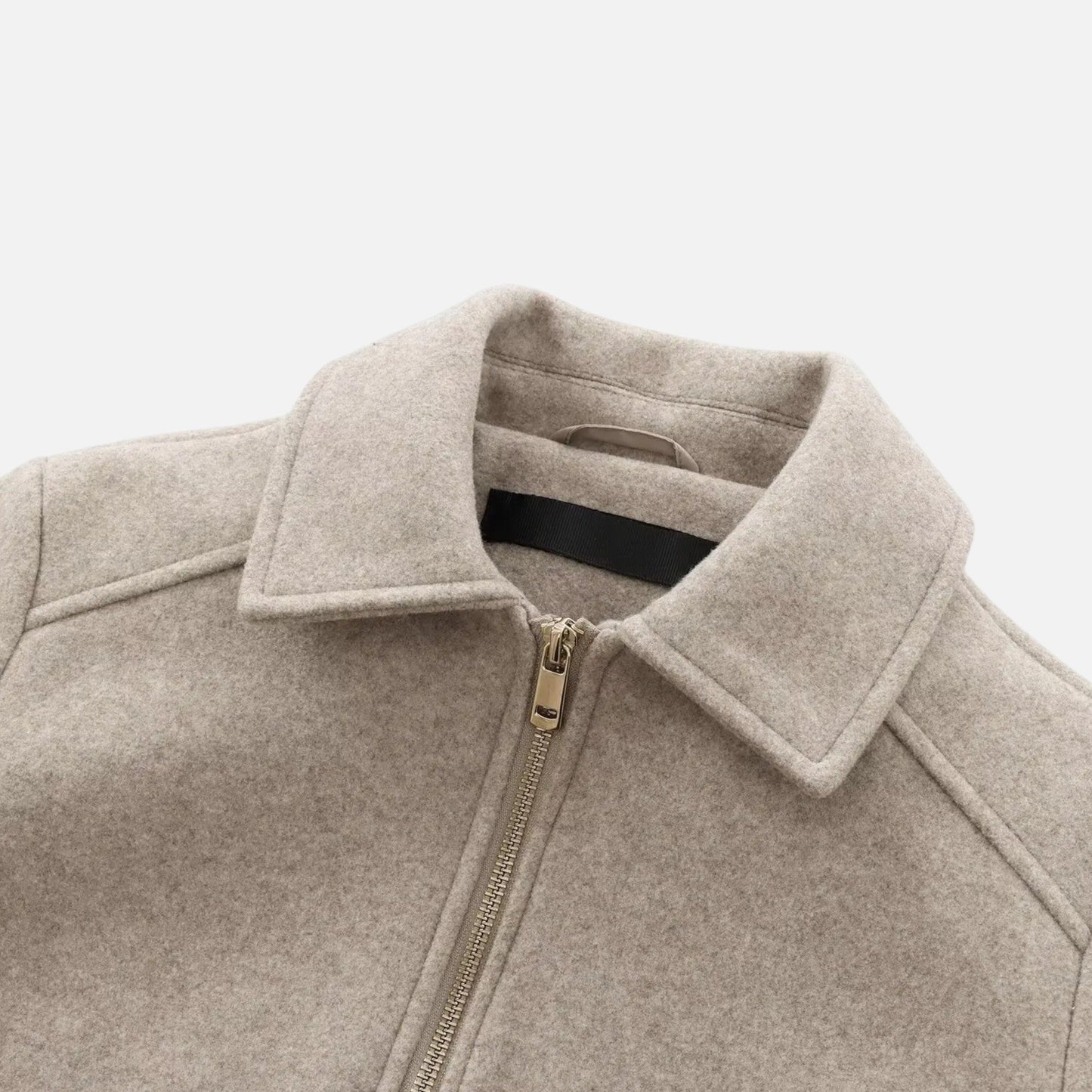 Maison Avenoire | Veste Femme Zippée Élégance Hivernale