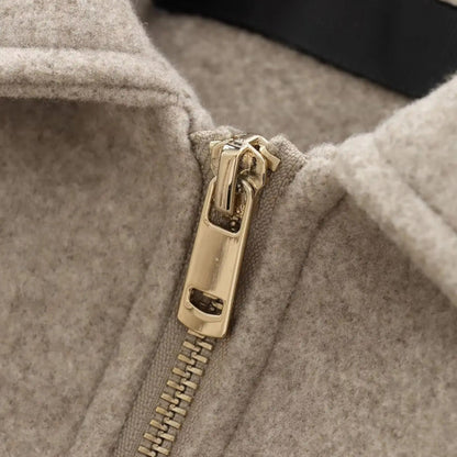 Maison Avenoire | Veste Femme Zippée Élégance Hivernale