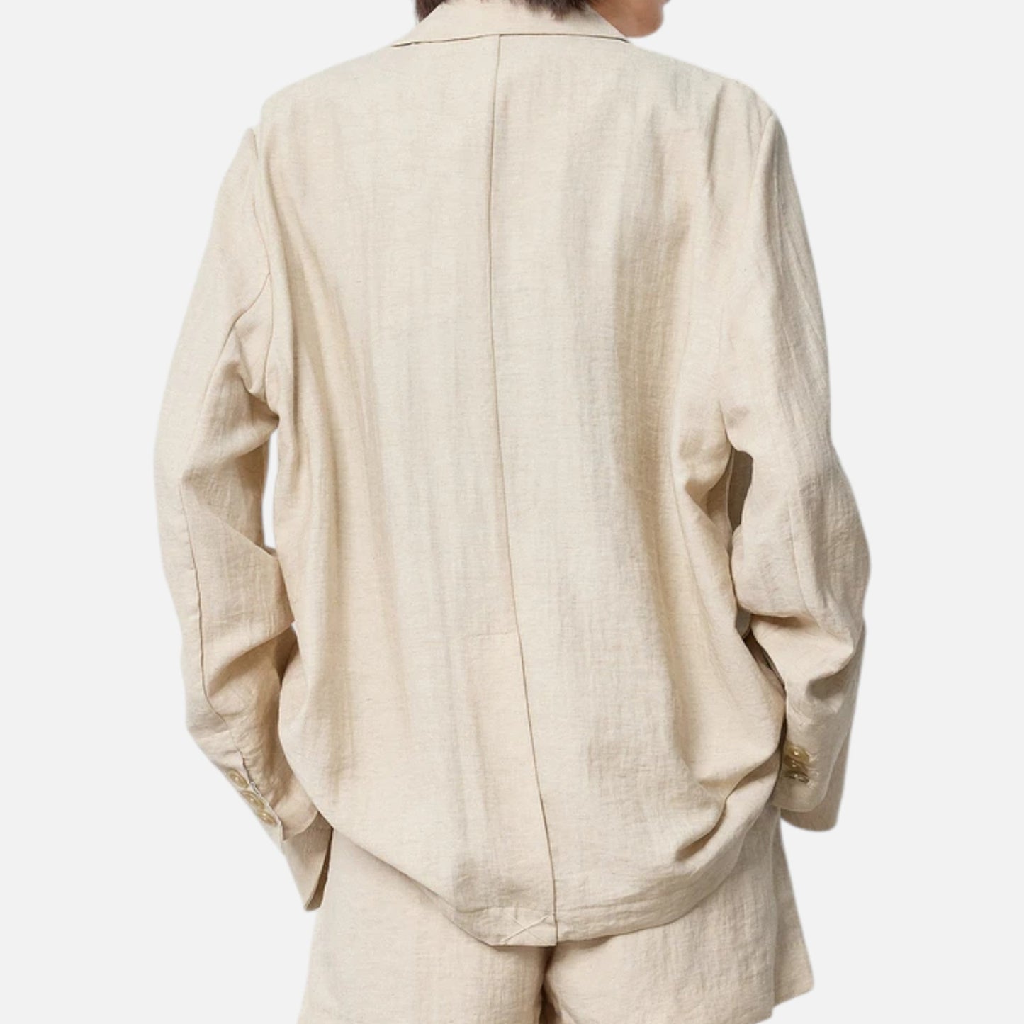 Maison Avenoire | Blazer Femme Lin Élégance Classique