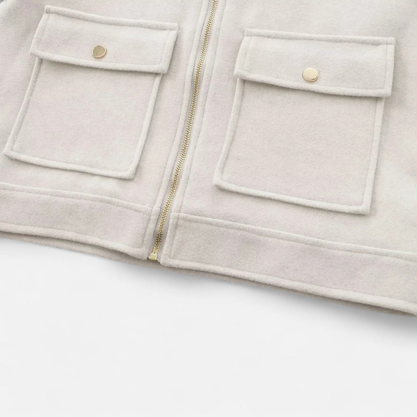 Maison Avenoire | Veste Femme Zippée Élégance Hivernale