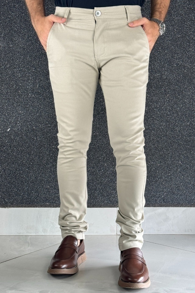 Pantalon Crème Traditionnel