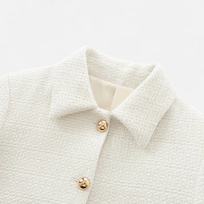 Maison Avenoire | Veste Femme Tweed Courte Élégance Classique