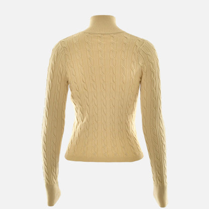 Maison Avenoire | Cardigan Femme Col Roulé Zippé Élégant