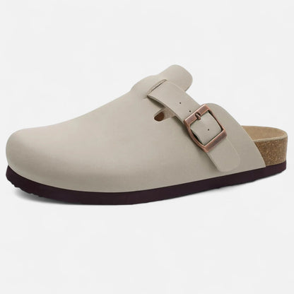Maison Avenoire | Mules Femme Daim Semelle Liège Classiques