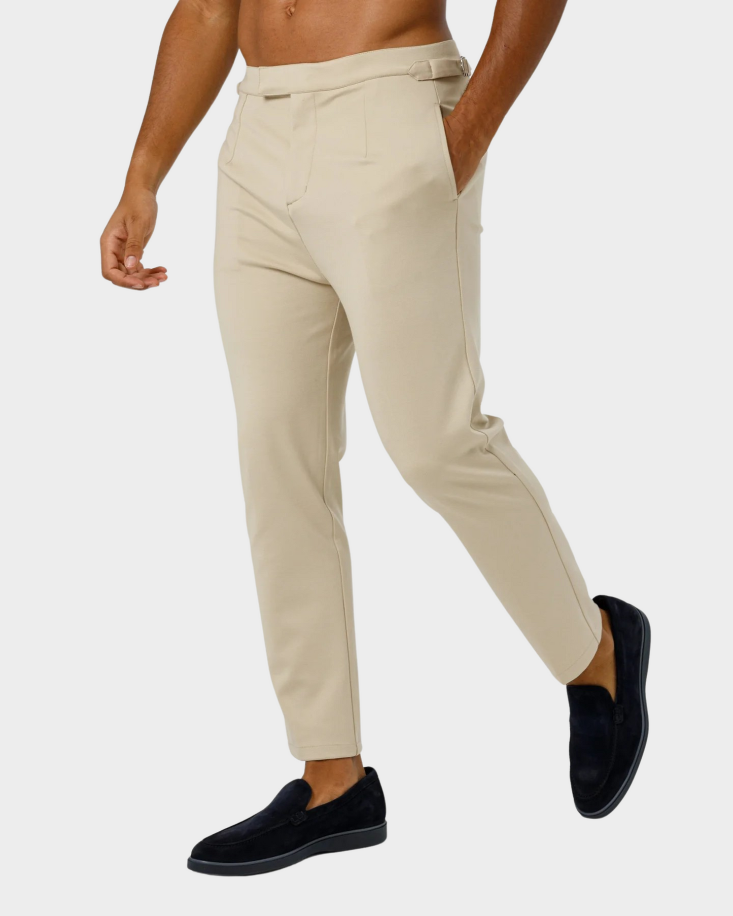 Pantalon de Costume Homme à Ajustement Latéral Amalfi [Achetez 1, Recevez-en 2]