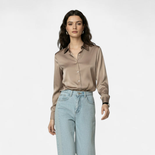 Maison Avenoire | Chemise Femme Col Classique Élégance Intemporelle