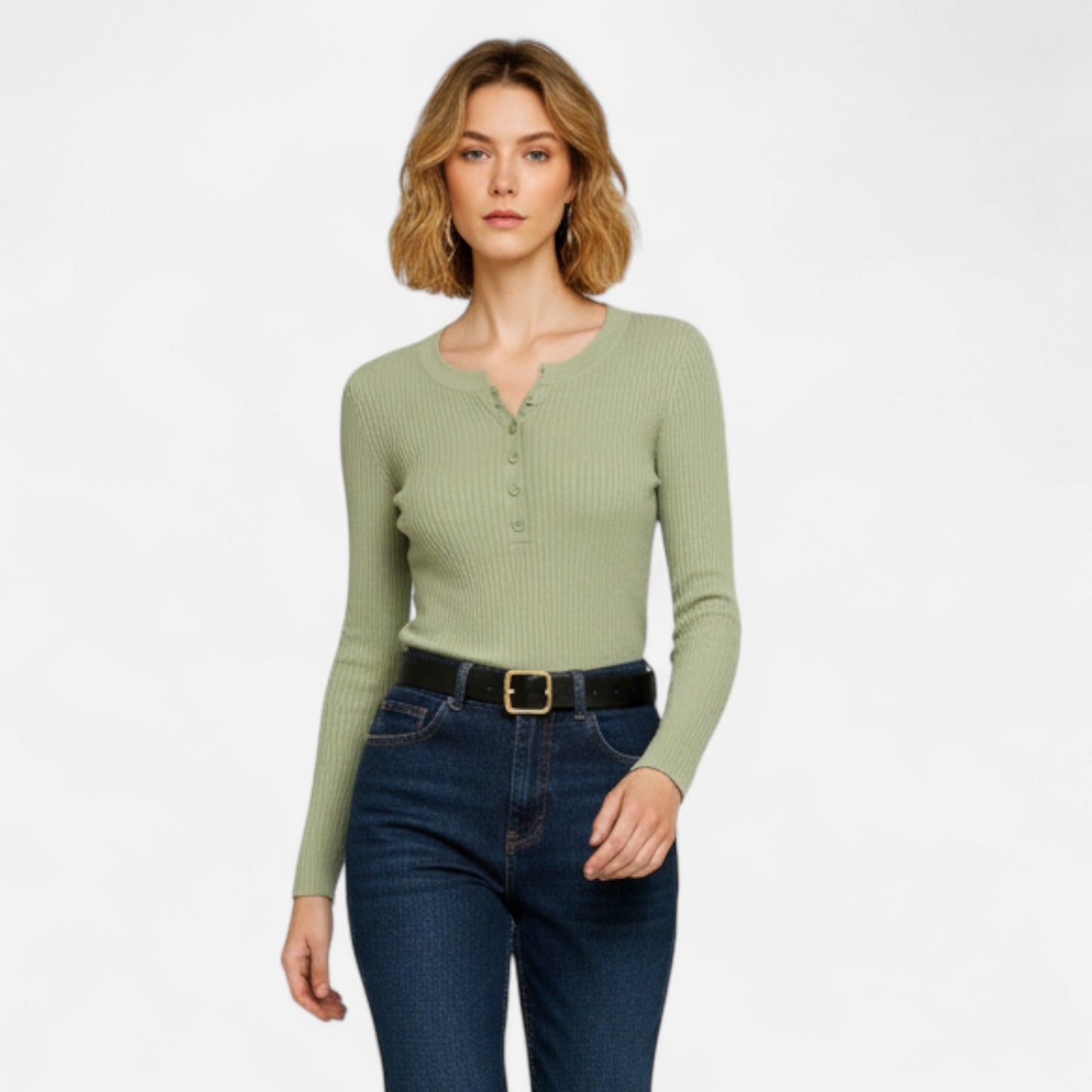 Maison Avenoire | Pull Femme Maille Col Rond Intemporel