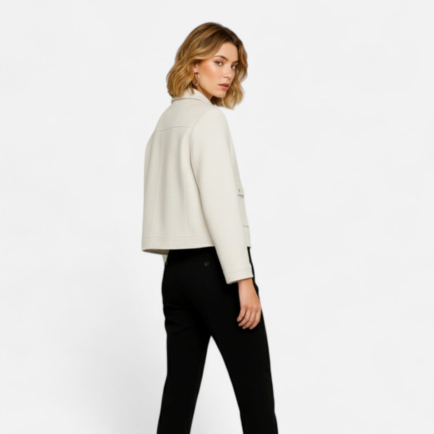 Maison Avenoire | Veste Femme Zippée Élégance Hivernale