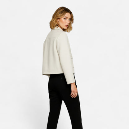 Maison Avenoire | Veste Femme Zippée Élégance Hivernale