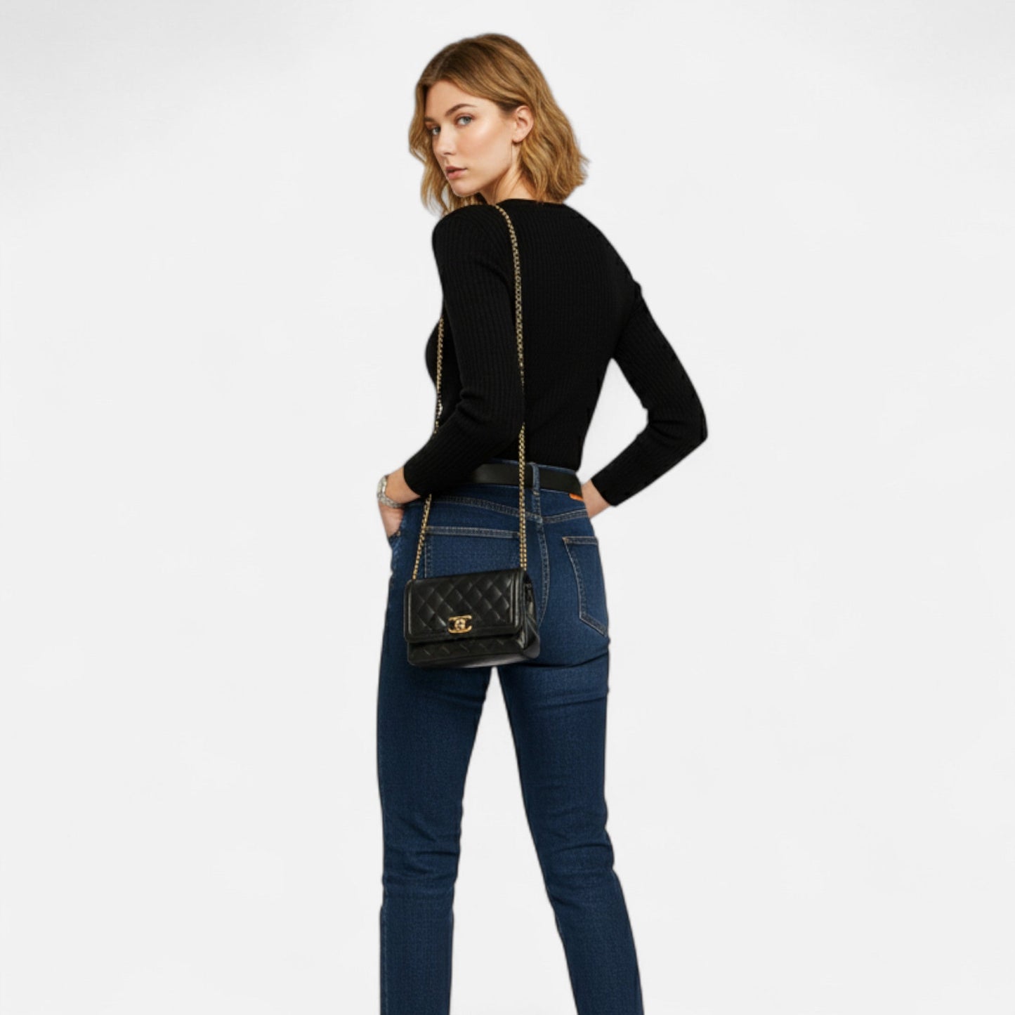 Maison Avenoire | Pull Femme Maille Col Rond Intemporel