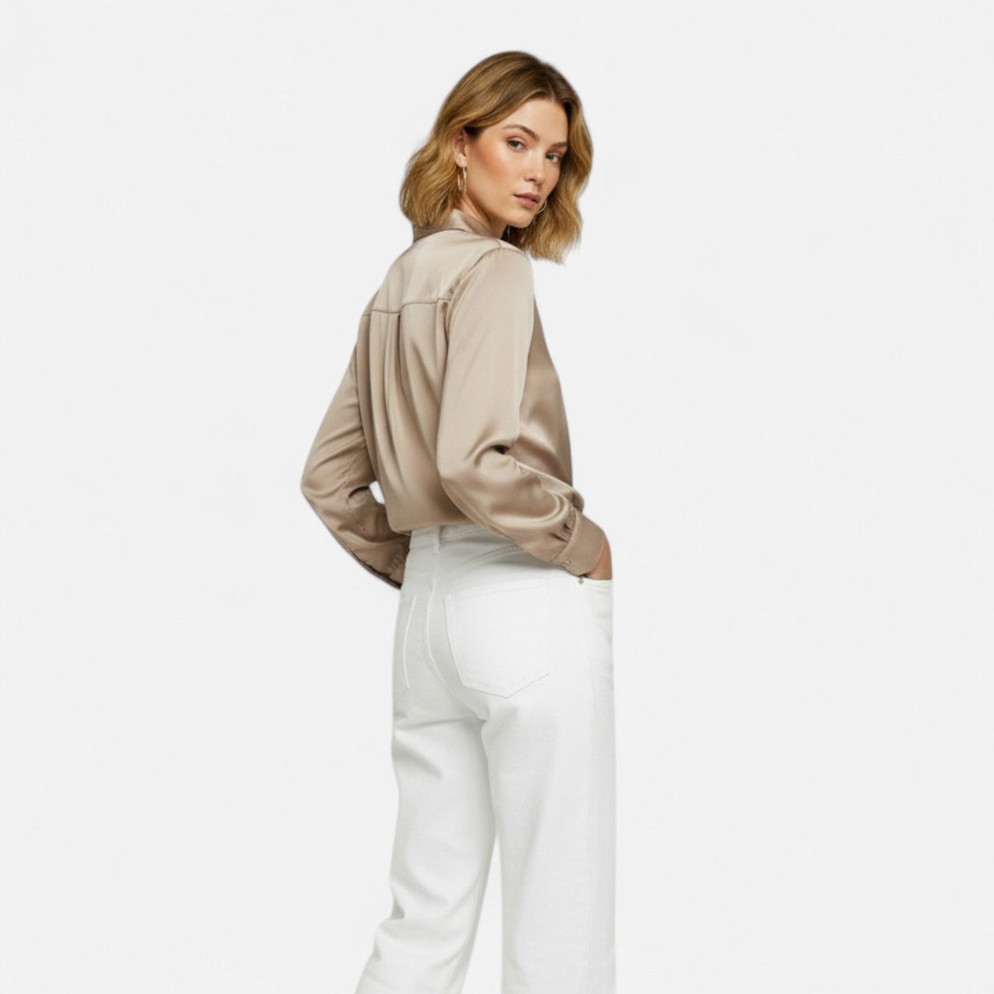 Maison Avenoire | Chemise Femme Col Classique Élégance Intemporelle