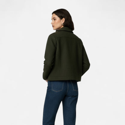 Maison Avenoire | Veste Femme Zippée Élégance Hivernale