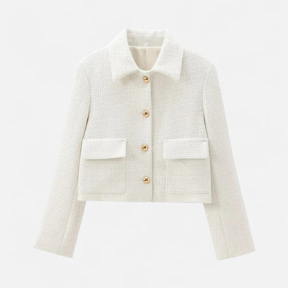 Maison Avenoire | Veste Femme Tweed Courte Élégance Classique