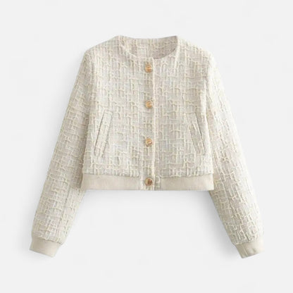 Maison Avenoire | Veste Femme Courte Élégance Printanière