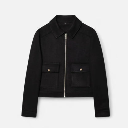 Maison Avenoire | Veste Femme Zippée Élégance Hivernale