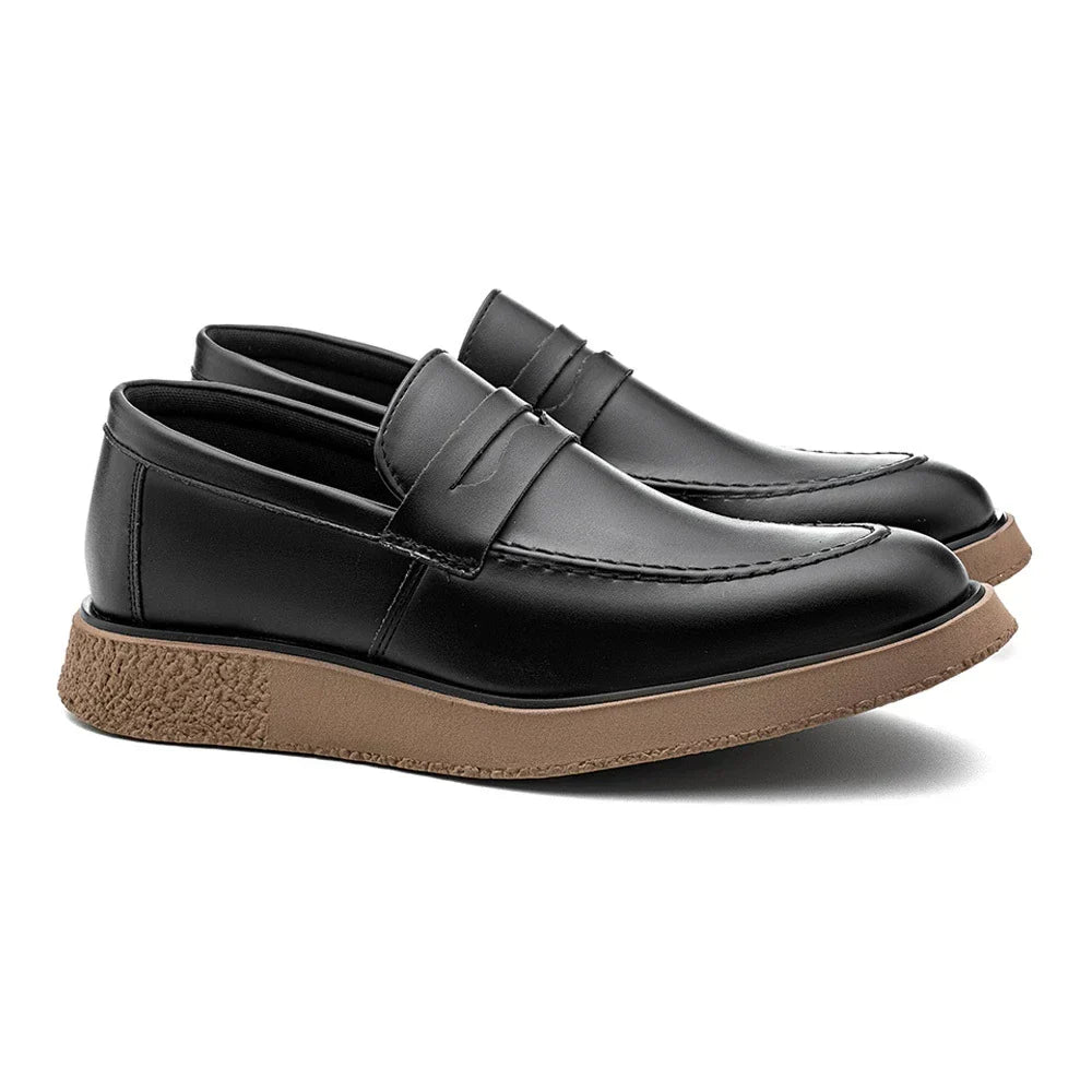 Mocassin Homme Loafer Décontracté New Crepe Confort Classic