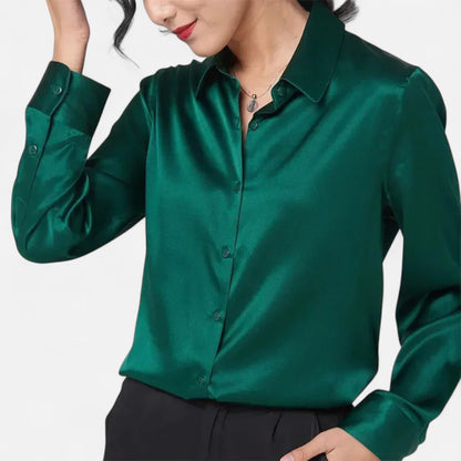 Maison Avenoire | Blouse Femme Soie Naturelle Élégance Intemporelle