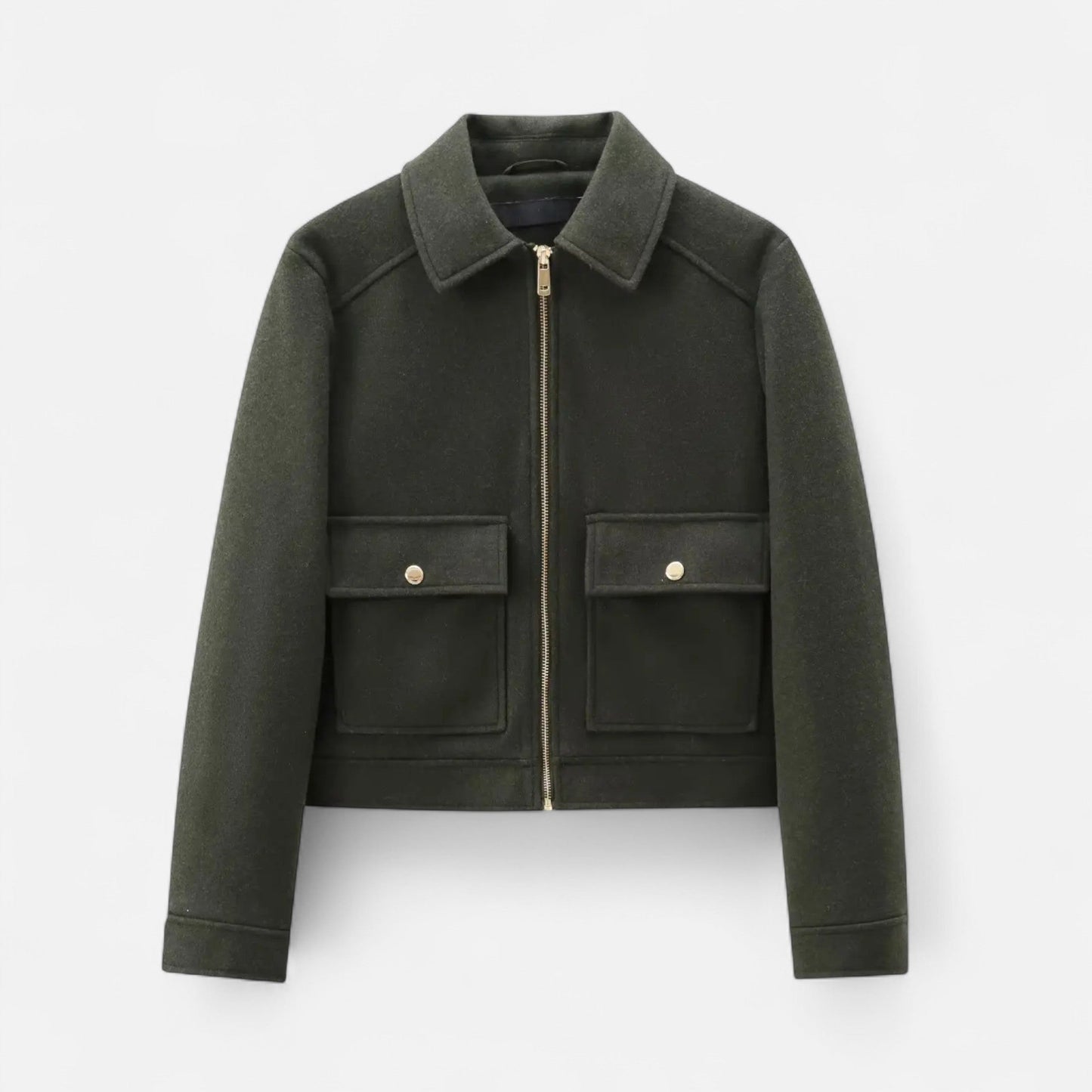 Maison Avenoire | Veste Femme Zippée Élégance Hivernale