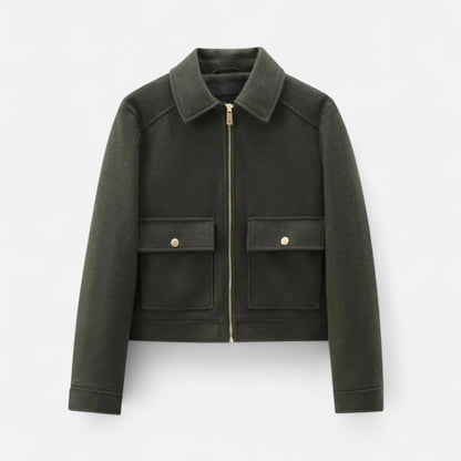 Maison Avenoire | Veste Femme Zippée Élégance Hivernale