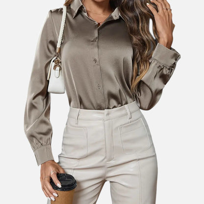 Maison Avenoire | Chemise Femme Col Classique Élégance Intemporelle