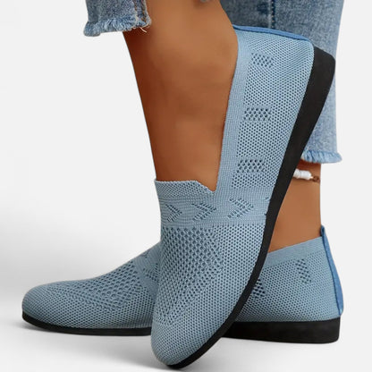 Maison Avenoire | Ballerines Femme Maille Bout Rond Élégantes