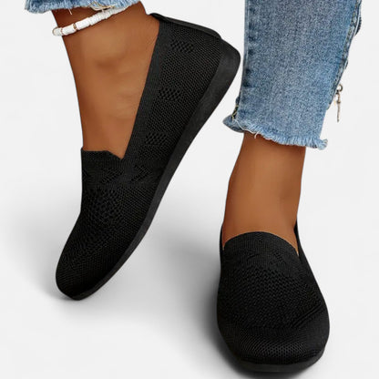 Maison Avenoire | Ballerines Femme Maille Bout Rond Élégantes