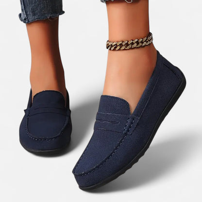 Maison Avenoire | Mocassins Femme Daim Élégance Intemporelle