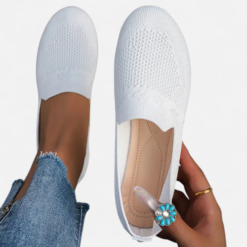 Maison Avenoire | Ballerines Femme Maille Bout Rond Élégantes