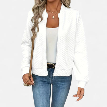 Maison Avenoire | Veste Femme Matelassée Zippée Élégante