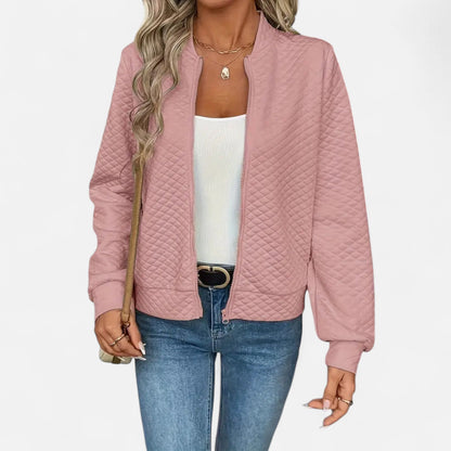 Maison Avenoire | Veste Femme Matelassée Zippée Élégante