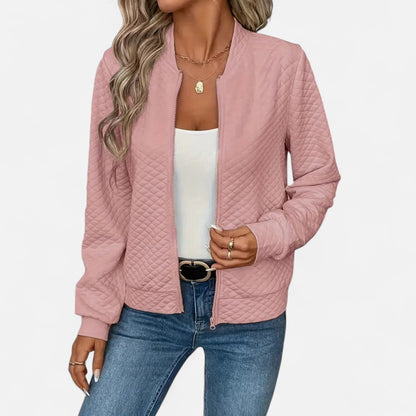 Maison Avenoire | Veste Femme Matelassée Zippée Élégante