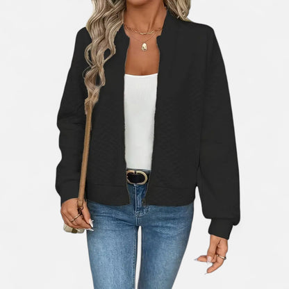 Maison Avenoire | Veste Femme Matelassée Zippée Élégante