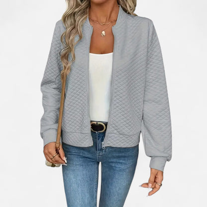 Maison Avenoire | Veste Femme Matelassée Zippée Élégante