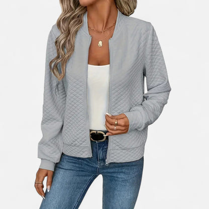 Maison Avenoire | Veste Femme Matelassée Zippée Élégante