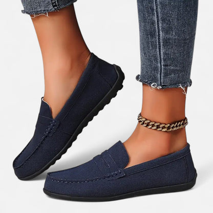 Maison Avenoire | Mocassins Femme Daim Élégance Intemporelle