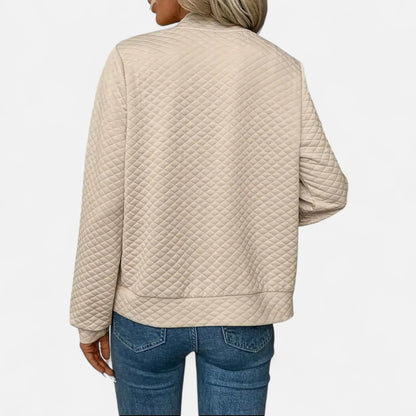 Maison Avenoire | Veste Femme Matelassée Zippée Élégante