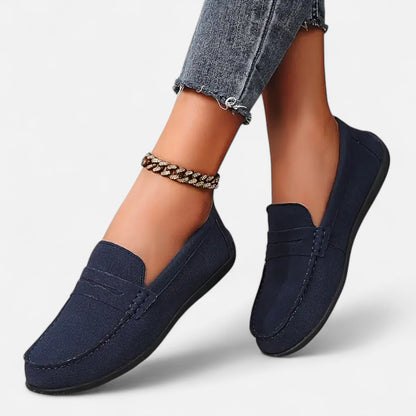 Maison Avenoire | Mocassins Femme Daim Élégance Intemporelle