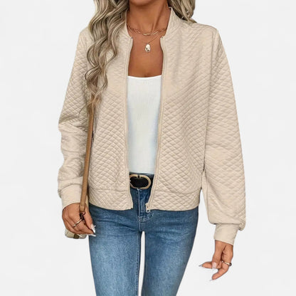 Maison Avenoire | Veste Femme Matelassée Zippée Élégante