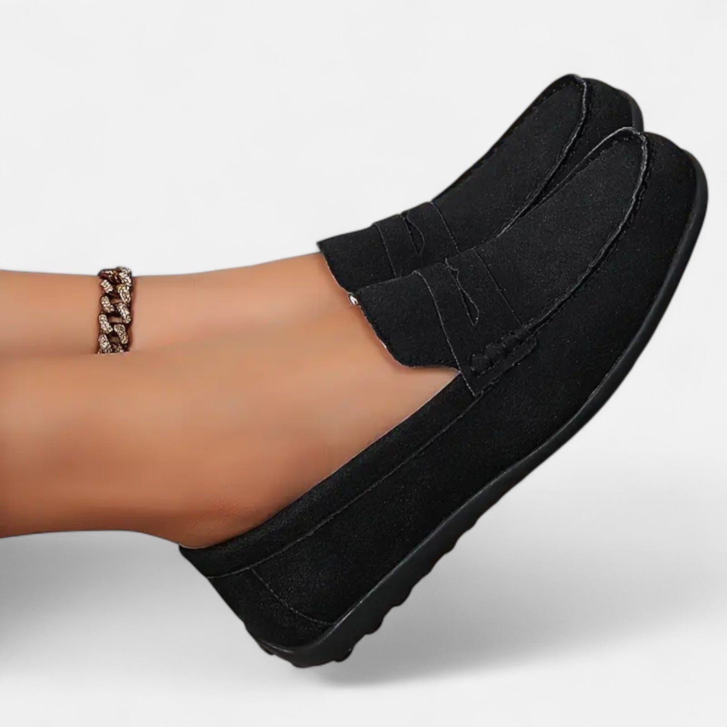 Maison Avenoire | Mocassins Femme Daim Élégance Intemporelle