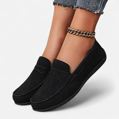 Maison Avenoire | Mocassins Femme Daim Élégance Intemporelle