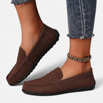 Maison Avenoire | Mocassins Femme Daim Élégance Intemporelle