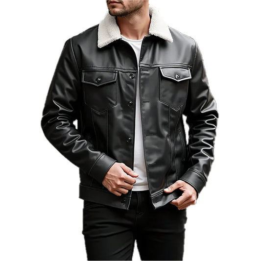 Veste en Cuir pour Homme Bellvian - BL113