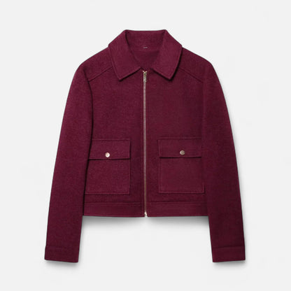 Maison Avenoire | Veste Femme Zippée Élégance Hivernale